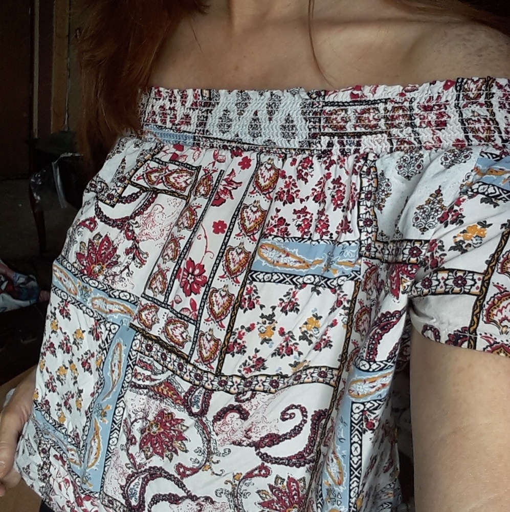 Off the shoulder top